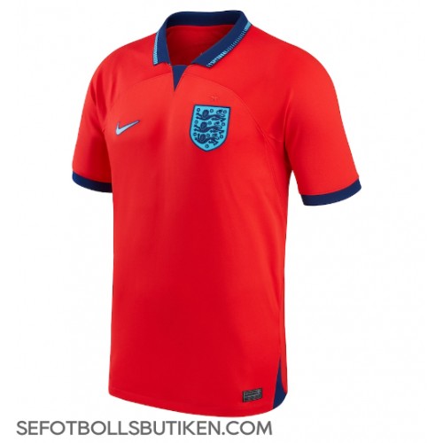 England Replika Borta matchkläder VM 2022 Korta ärmar